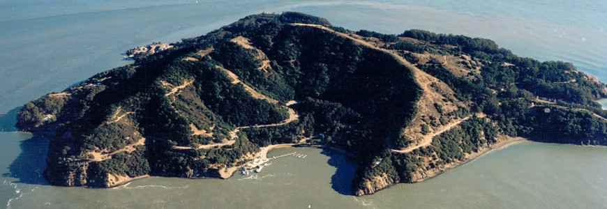 Angel Island Aerial